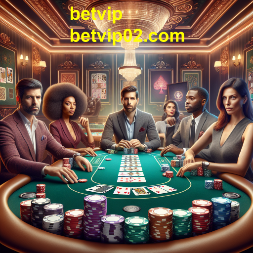 A Emoção do Pôker no Betvip: Junte-se à Diversão!