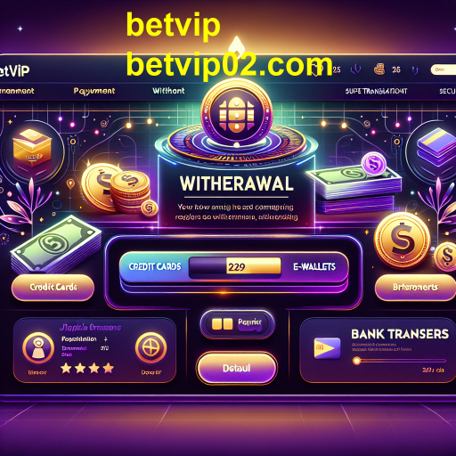 Entenda a Categoria 'Retirada' no Betvip: Saques Rápidos e Seguros